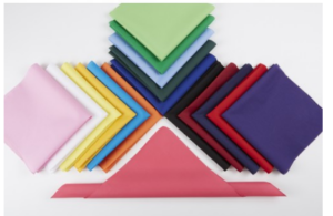 Blank Solid Color Made in the U.s.a. Bandanna 22" X 22" - IB4800