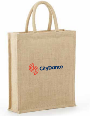 Triple Bottle Jute Wine Bag - Solid Front - IWB3S