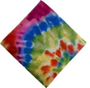 Blank 100% Cotton Mexican Flag Bandanna - IB5201