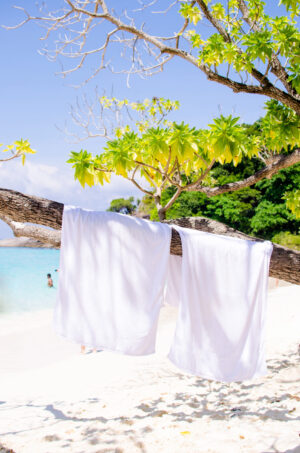 100% Cotton. One Side Velour Terry Loop on Other Side Beach Towel - IQV3560Towel - IBTV2858