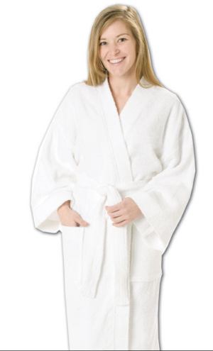 One Size Kimono, 11oz. (360 Gsm) Bath Robe - IBR80