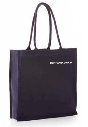100 % Cotton Tote with Fancy Web Handle - ITB6117
