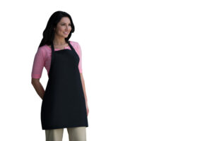 I210 NP-No-Pocket Bib Apron Made in USA - I210NP